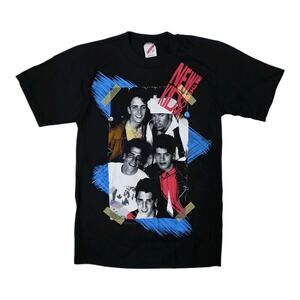 Rare New Kids On The Block Concert Tour Double Graphic No More Games Small
